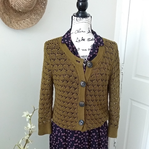 🌵VINTAGE OLD NAVY COTTON KNIT SWEATER - Picture 5 of 10